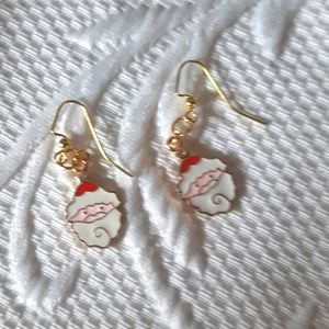 Christmas earrings